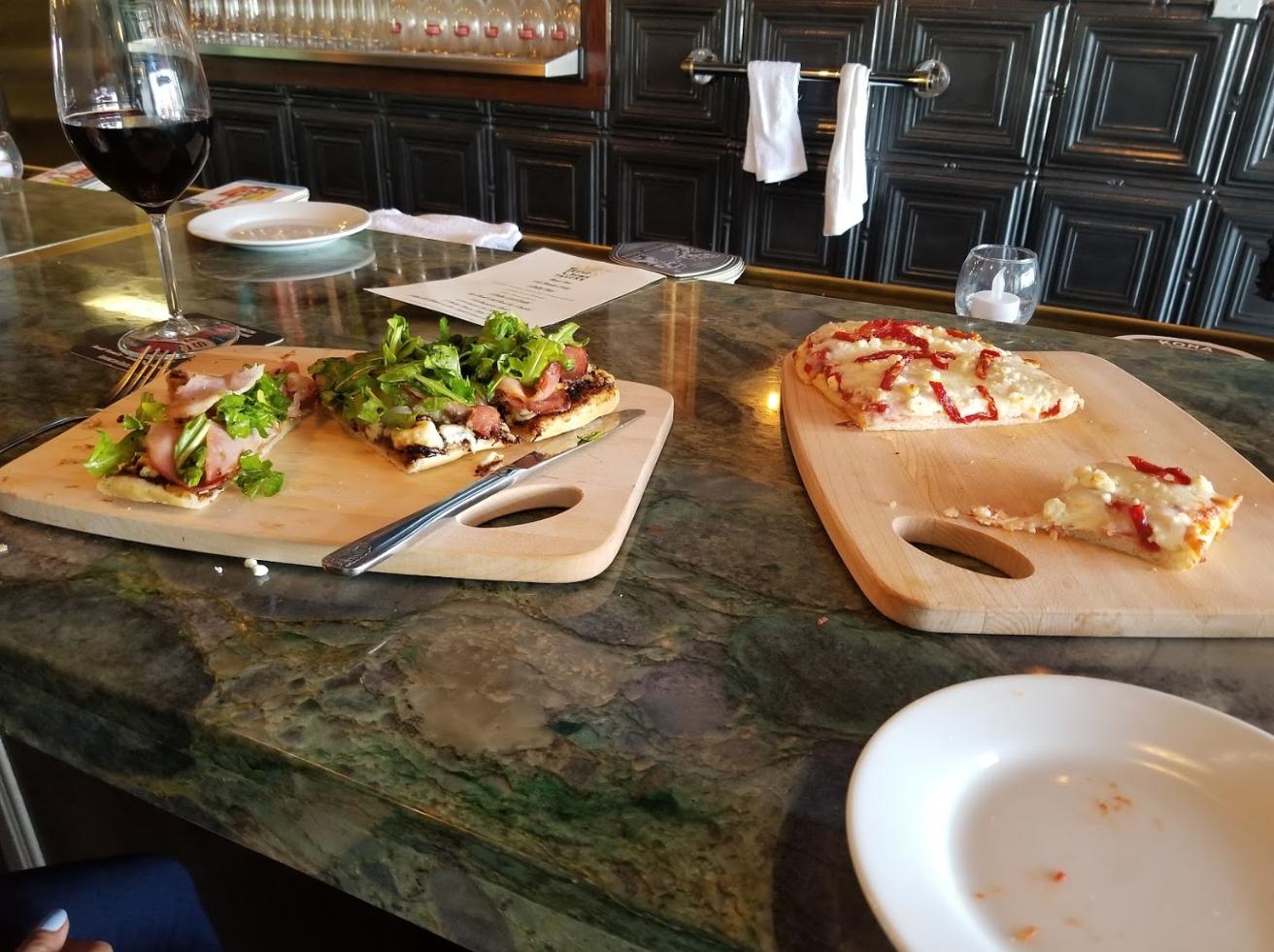 Flatbread on the bar